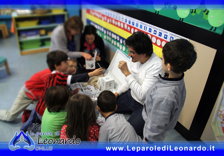 Gruppo “Le Parole di Leonardo ONLUS” a Handimatica 2014